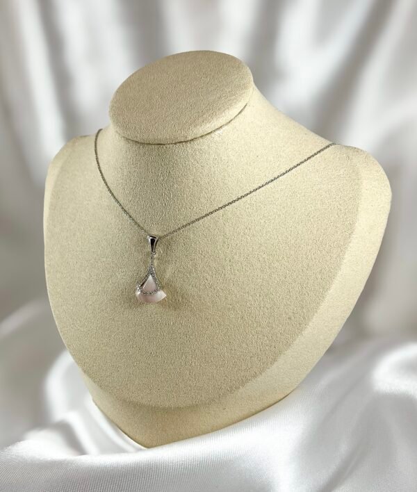 Colgante Nácar con Diamantes - Imagen 4